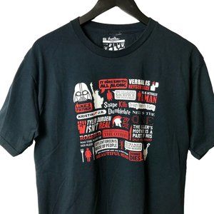 Darth Vader Harry Potter Funny T Shirt Made In USA Graphic Tee Short Sleeve